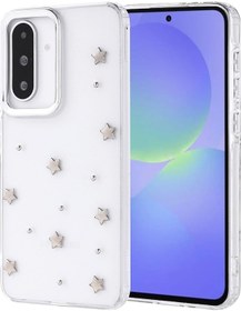 Resim Adige Samsung Galaxy A36 Uyumlu Kılıf Kutup Figürlü Yıldız + Ekran Koruyucu 