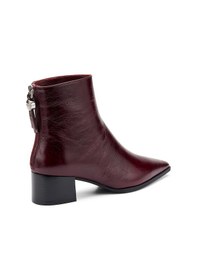 Resim Bordeaux Bot Kadın 65q7 Frau Alıas Kırmızı 