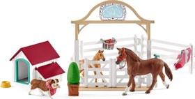 Resim Schleich Hannah Atlar ve Ruby 42458 