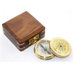 Resim Himarry Ahşap Kutulu Pusula 