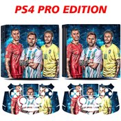 Resim KT Decor Ronaldo Messi Neymar Playstation 4 Full Sticker Kaplama Seti 