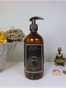 Resim GREEN FLY DESİGN Amber Cam Şişe 500 Ml Duş Jeli 