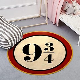 Resim Harry Potter Hogwarts Express Dijital Baskı Bambu Kalite Genç Odası Halısı Dekoratif Paspas (80 x 80 cm) 