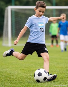 Resim Civil Boys Argentina Baskılı 2'li 6-9 Yaş Takım - Pamuk Forma - Mavi - Mavi / 8-9 Yaş 