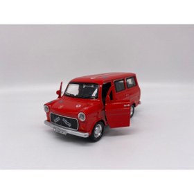 Resim Birlik Oyuncak Birlik Nostalji Çiçek Abbas Minibüs Kırmızı 