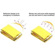 Resim Ebitda Leke Geçirmez Yansıtıcı Acil Battaniye - Outdoor Sporcular İçin Su Geçirmez Hafif Battaniye Çok Renkli 