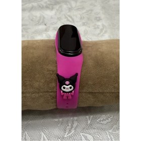 Resim Renkli Dokunmatik Çocuk Kol Saati, Su Geçirmez, LED Ekranlı, Silikon Kordonlu 