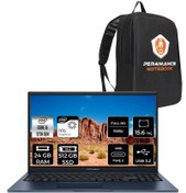 Resim ASUS Vivobook 15 X1504ZA i5 1235U 24GB RAM 512GB SSD 15.6'' FHD FDOS NJ566 & PER4 ÇANTA 