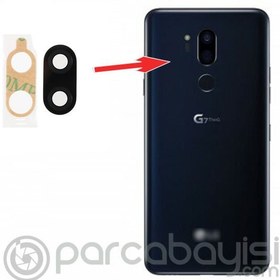 Resim LG G7 ThinQ G710 Kamera Lens Kapak 