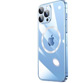 Resim Apple iPhone 13 Pro Sert Transparan Arka Kamera Korumalı Riksos Renksiz Kılıf 
