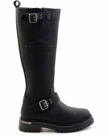 Resim Harley Davidson Black Leather Kadın Bot & Bootie HD0777002703 