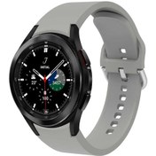 Resim Teknocep Galaxy Watch 4 44mm Krd-50 Uyumlu Kordon-gri 