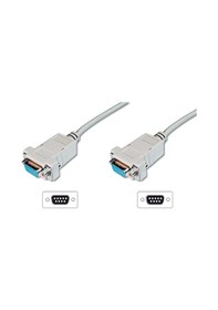 Resim Digitus Ak-610100-018-e 1,8m Modem Seri D-sub 9 D-201432 