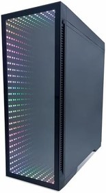 Resim Quadro QT100 Titan USB 3.2 RGB ATX Mid Tower Siyah Kasa 