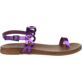 Resim Bueno Shoes Mor Parlak Deri Kadın Parmak Arası Sandalet 01WU4227 01WU4227 