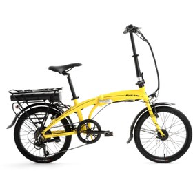 Resim Bisan Prime Elektrikli Katlanır Bisiklet 2026 - MAT GRİ 