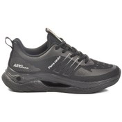 Resim Siyah Fileli Hafif Esnek Unisex Spor Ayakkabı Pcı-11068 G Siyah 