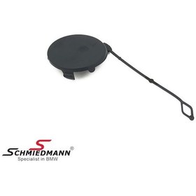 Resim BMW X5 E70 ÖN TAMPON ÇEKİ KAPAĞI -R-M- 51118037270 