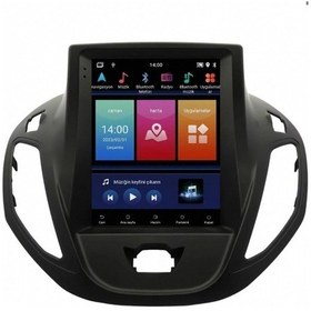 Resim Ford Courier Tesla-yüksek Paket 2015-2023 -9.7'' Android Gerçek 4+64gb-/wifi/bt-carplay 9" 