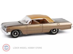 Resim 1:64 Greenlight 1963 Chevrolet Impala SS Convertible Top Up in Bronze Metallic 