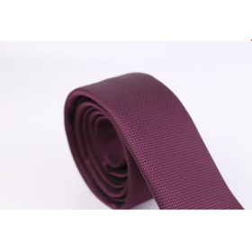 Resim Demfashion Özel Desenli Kravat Mendil Seti - Bordo (533064189) Bordo 
