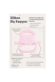 Resim NW NessiWorld Pembe Bebek Silikon Diş Kaşıyıcı 