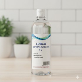Resim LUBCO İzopropil alkol ipa %99,9 Saflık 1 Litre Pet Şişe 