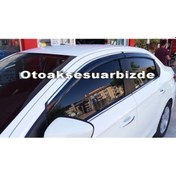 Resim Peugeot 301 Mügen Cam Rüzgarlığı Kromlu 2012-2020 Arası 4Lü Ithal N11.1819 