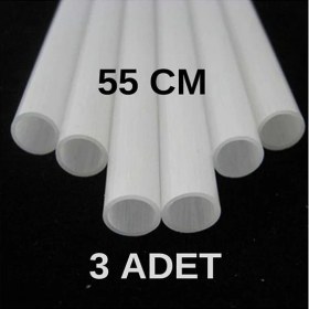 Resim Polat 3 Ad 55 cm Infrared Ufo Isıtıcı Elektrikli Soba Camı 23 mm 