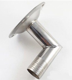 Resim Paslanmaz Yer Süzgeci, 90' Çıkışlı Yer Sifonu 25 mm 