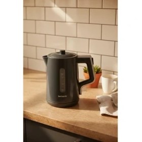 Resim Esmo Home Bernardo Venedik Cam Demlikli Çay Makinesi Gri 