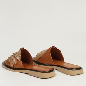 Resim Pierre Cardin Taba Kadın Deri Sandalet PC-54624 