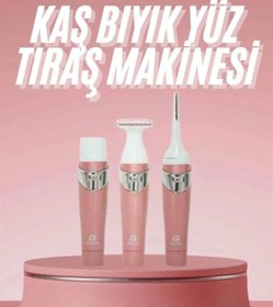 Resim shopwave 3 Başlıklı Kıl Tüy Temizleyici Epilasyon Aleti Tüm Cilt Tiplerine Uygun 