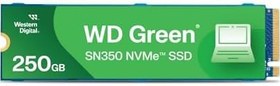 Resim Western Digital 250GB WD Yeşil SN350 NVMe Dahili SSD Katı Hal Sürücüsü - Gen3 PCIe, M.2 2280, 2.400 MB/s'ye kadar - WDS250G2G0C 