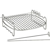 Resim Mcreative Izgara Teli ve Şiş Takım Airfryer Xxl Combi HD9875, HD9880 Ile Uyumlu 