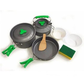 Resim Orcamp 3'lü Tencere Seti [Kampçı Mutfak Seti] 