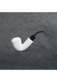 Resim Yunar Lülya 9mm. Filtreli Akrilik Saplı Lületaşı Pipo 10280m 