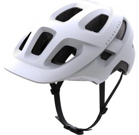 Resim Decathlon Rockrider Dağ Bisikleti Kaskı - Beyaz - Expl 100 