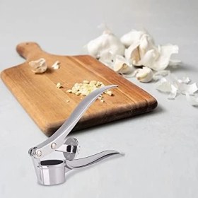 Resim Daisy Home Jsdoin Profesyonel Mutfak Sarımsak Presi/kıyma/kırıcı Ingiltere, Soyucu Sıkacağı Ağır Hizmet Sarımsak Presseri, Kullanıcı Dostu Doğrayıcı, Temizlemesi Kolay ve Dayanıklı 