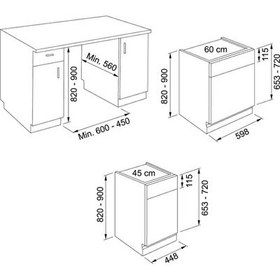 Resim Franke Fdws 614 D8P Dos E Yarı Ankastre Bulaşık Makinesi 
