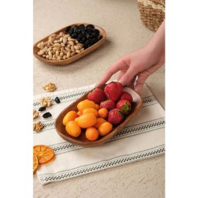 Resim Nicole - 2 Adet Akasya Oval Kase 