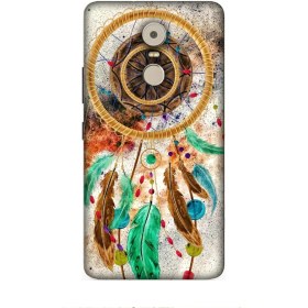 Resim Zipax Lenovo K6 Note Kılıf Baskılı Lenova Tüyler Desenli Zipax A++ Silikon - 8964 