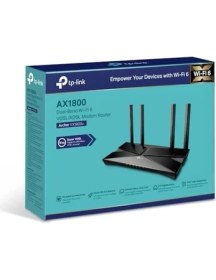 Resim Archer VX1800V, AX1800 Mbps Çift Bantlı Fiber Destekli Wi-Fi 6 Vdsl/adsl Modem Router, 4 Gigabit Lan Portları + 1 USB 2.0 Port, Mu-Mımo, Super Vdsl, Uygulaması ile Kolay Kurulum 