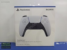 Resim Beyaz renk sıfır orjinal ps5 oyun kolu 