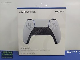 Resim Beyaz renk sıfır orjinal ps5 oyun kolu 