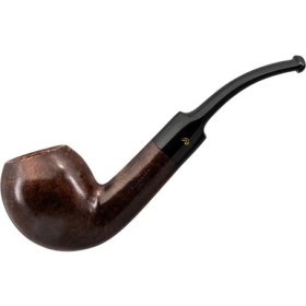 Resim Şahin Üç Yıldız 218 9mm. Filtreli Ebonit Saplı Pipo 