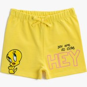Resim Kız Bebek Tweety Şort Pamuklu Lisanslı 
