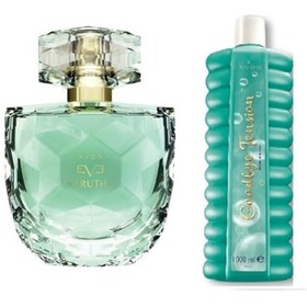 Resim Avon Eve Truth Kadın Parfüm Edp 50 Ml Goodbye Tension Banyo Köpüğü -1000ml Ikili Set 