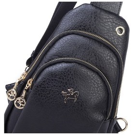 Resim Nas Bag Kadın Crossbody Bag Bel Ve Body Bag Siyah Victoria 