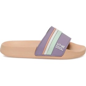 Resim U.s. Polo Assn. Oppes 5fx Lila Kız Çocuk Terlik 